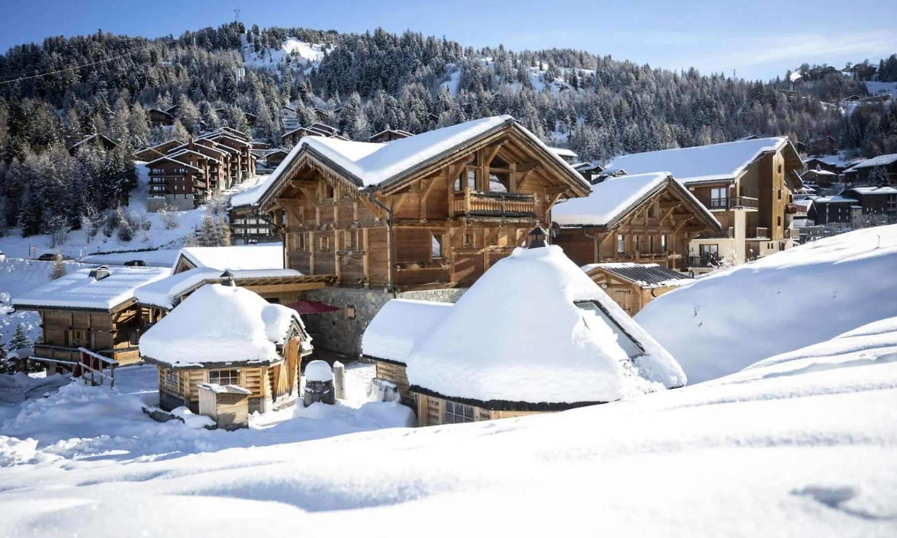 Les Chalets Du Cocoon - 6 Pieces Pour 11 Personnes 611 لا بلاني شقة